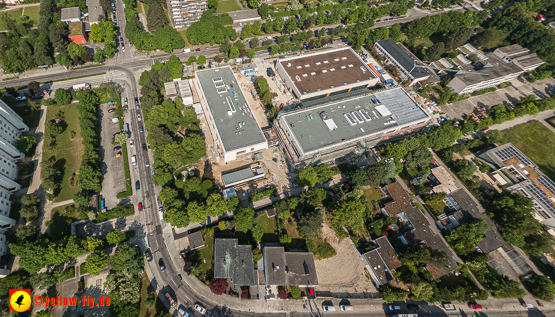 07.06.2023 - Baustelle zur Grundschule am Karl-Marx-Ring in Neuperlach